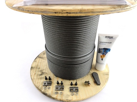 DEMAG Wire rope set P 100 6,5H17 41 40,8m